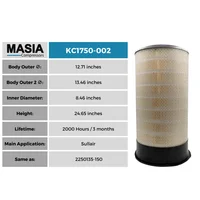 Filtro de Aire Compatible Con Chicago Pneumatic 8973-0369-13