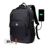 Morral Bolso Portátil Impermeable Antirrobo Nylon Balístico Negro