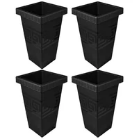Set X4 Matera Cuadrada 28L Moderna Espacios Amplios Elegantes