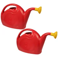 Set X2 Regadera Plástica 7.5l Grande Ergonómica para Jardín