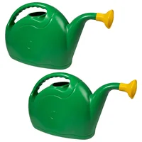 Set X2 Regadera Plástica 7.5l Grande Ergonómica para Jardín