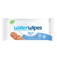 Toallitas Húmedas para Bebé Sin Alcohol Waterwipes x 60 Unidades