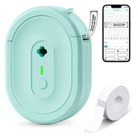 Rotuladora Mini Térmica Bluetooth Portátil N12 Verde Ndyin