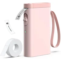 Rotuladora Térmica Mini con Cortador Integrado P21 Rosa Typonos