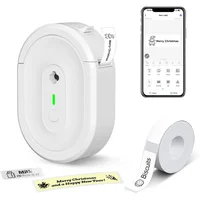 Rotuladora Térmica Mini Bluetooth Portátil N12 Blanca Ndyin