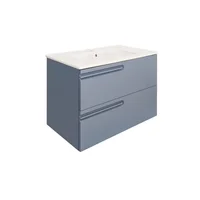Mueble 80 Loto Azul Con Lavamanos