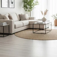 Piso Vinílico Lvt Nextile 2mm 18*122 cm Tono Madera Silver Caja Por 4.77 M2