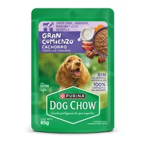 Comida Húmeda Dog Chow Para Perro Cachorro Carne 85g