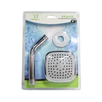 Ducha Regadera Cromada Redonda 4" Fwyy