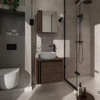 Mueble Baño Elevado Eli Para Lavamanos 48cm Milan Sensi Dacqua