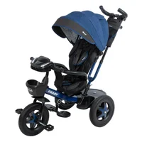 Triciclo Paseador Eb365a Azul