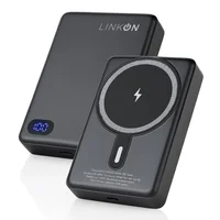 Batería Portátil Magnética Usb Power Bank Linkon 10.000 Mah