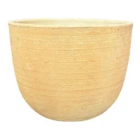 Matera Cóncava Grande Arcilla 43x43 Cm Beige Terracota