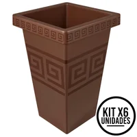 Matera de 19.5L Moderna Espacios Naturales y Elegantes Set X 6 Unidades