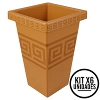 Matera de 19.5L Moderna Espacios Naturales y Elegantes Set X 6 Unidades