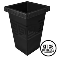 Matera de 19.5L Moderna Espacios Naturales y Elegantes Set X 6 Unidades