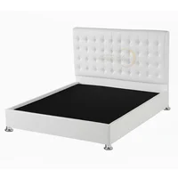 Combo base cama sencilla Elegant Essential 100x190 Blanco Microfibra