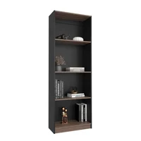 Estante Home E1 180.6x62.8x29.9 cm Wengue Avellana