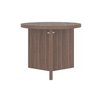 Mesa de Centro Ted Circular 42x52x52 cm Avellana
