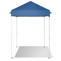 Toldo Plegable Para Exteriores 152 cm x 152 cm Blanco Con Protección UV