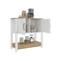 Estación de Café Latte 88x89x36 Rta Blanco Mqz