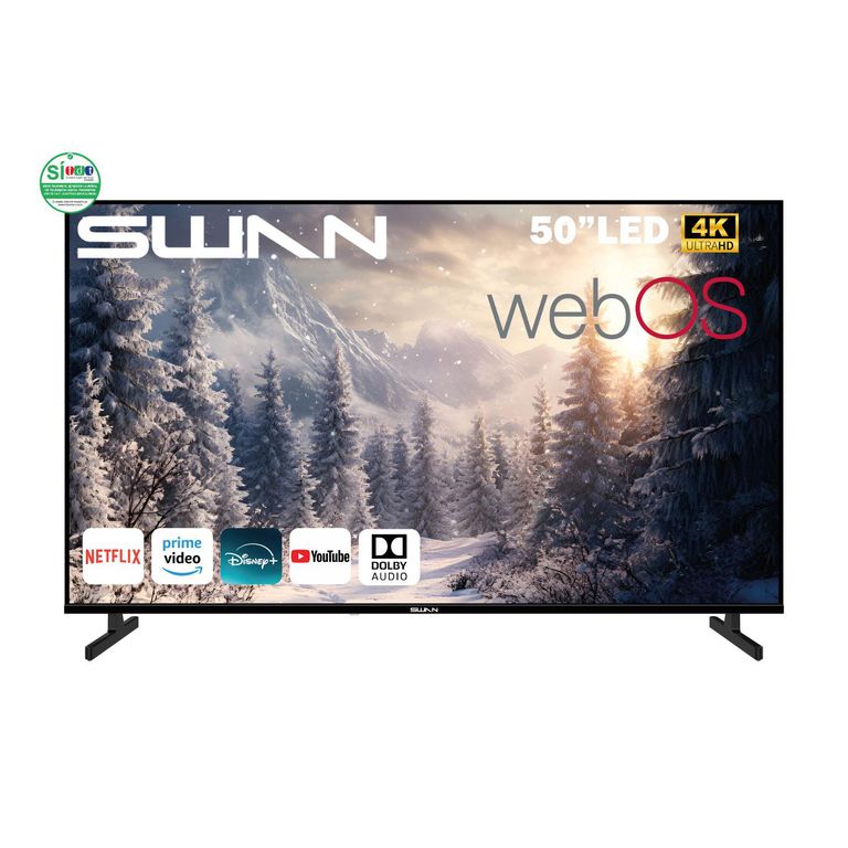 Televisor Swan 50 Uhd 4Kwebos