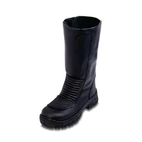 Bota Moto Caña Media Talla 43 Negro