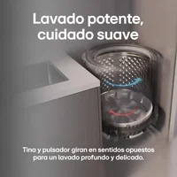 Lavadora Carga Superior Automática 19 kg Lg Wt19ovtb Negro