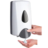 Dispensador Xpert Professional para Frasco Jabón Gel Antibacterial Shampoo de 1000 ml Color Blanco Set X 4 Unidades