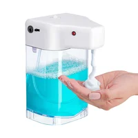 Dispensador de Jabón Espuma y Alcohol Automático con Sensor de 1000 ml Set X 48 Unidades