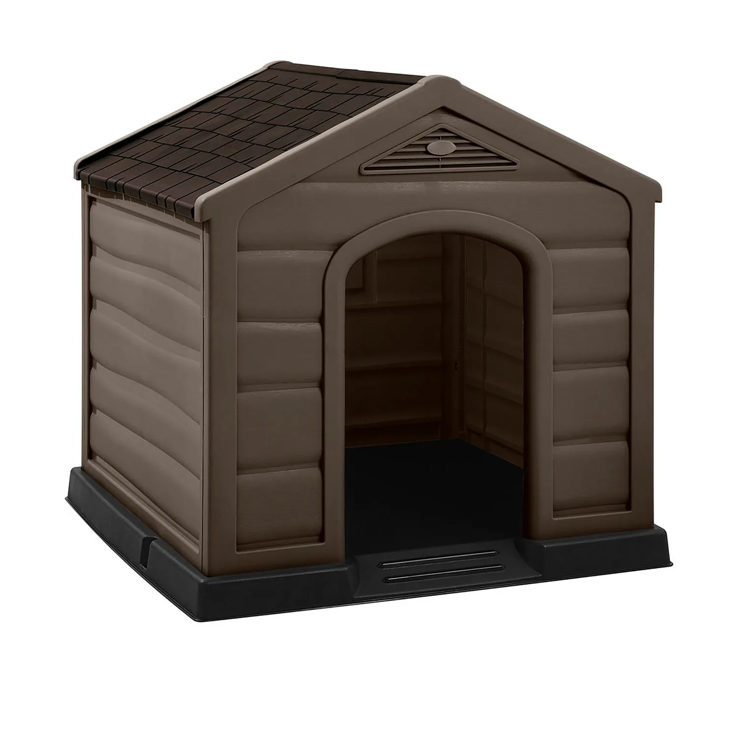 Casa Perro Rimax Plástica Grande 92x90x89 cm Mocca 4