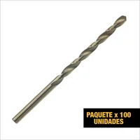 Broca Hss Bulk 1/8 x 65mm Dw170018b Dewalt Set X 100 Unidades