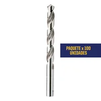 Broca Hss para Metal 1/2 x 6 pulgadas Iw1120 Irwin Set X 100 Unidades