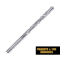 Broca Mampostería 1/2 x 6 Pulgadas Dewalt Set X 100 Unidades