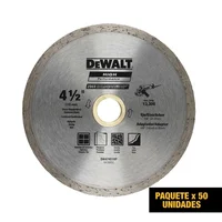 Disco Diamantado Continuo 4-1/2" (115 Mm) Dw47451hp Dewalt SETX50