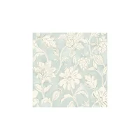 Papel Decorativo Floral Con Adhesivo Activado Por Agua 52cm x 1006cm