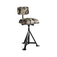 Silla Giratoria de Caza con Trípode Ajustable y Giro Completo de Trescientos Sesenta Grados