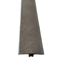 Perfil Transición Pvc 4x183cm Krater Silver