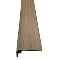 Perfil Frontal Escalera Pvc 4x213cm Pinchot Oak
