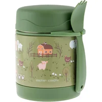 Tarro Térmico para Alimentos Infantiles en Diseño de Granja