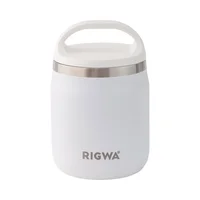 Termo para Alimentos de Acero Inoxidable en Color Blanco con Inserto Tritan