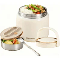 Termo Térmico de Acero Inoxidable para Comida Caliente