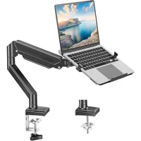 Brazo Ajustable para Computador y Monitor con Movimiento Completo y Ahorro de Espacio