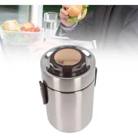 Lonchera Térmica de Acero Inoxidable de Gran Capacidad para Alimentos