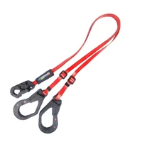 Eslinga En y Doble Terminal de Posicionamiento Y/o Restricción Dieléctrica de 25mm. Graduable Con Ganchos de 2 1/4" (9kv). Elaborada En Reata Recubierta En Poliuretano