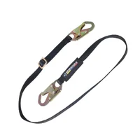 Eslinga de Posicionamiento Y/o Restricción de 25mm. Graduable Con Ganchos de 3/4"