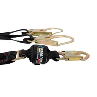 Eslinga En y Doble Terminal Con Absorbedor de Energia "power Loop Spider" Regulable. Con Ganchos de 2 1/4"