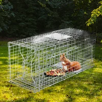 Trampa de Jaula Plegable para Animales Vivos de Alta Resistencia