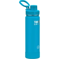 Botella de Agua Deportiva Aislada de Triple Pared con Boquilla Antifugas