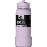 Botella de Agua de Acero Inoxidable con Aislamiento y Pitillo Integrado
